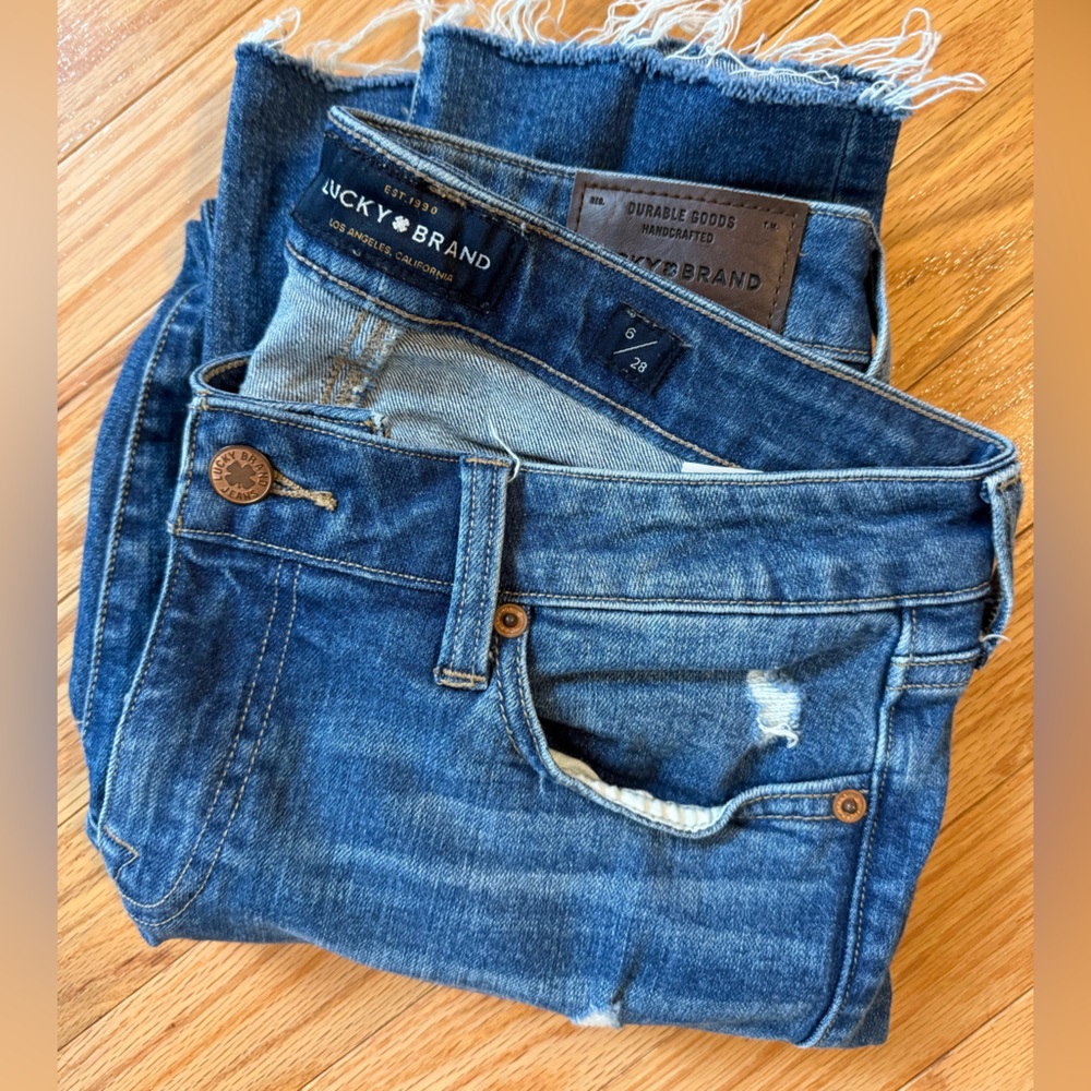 Lucky Brand Lolita Crop Jean